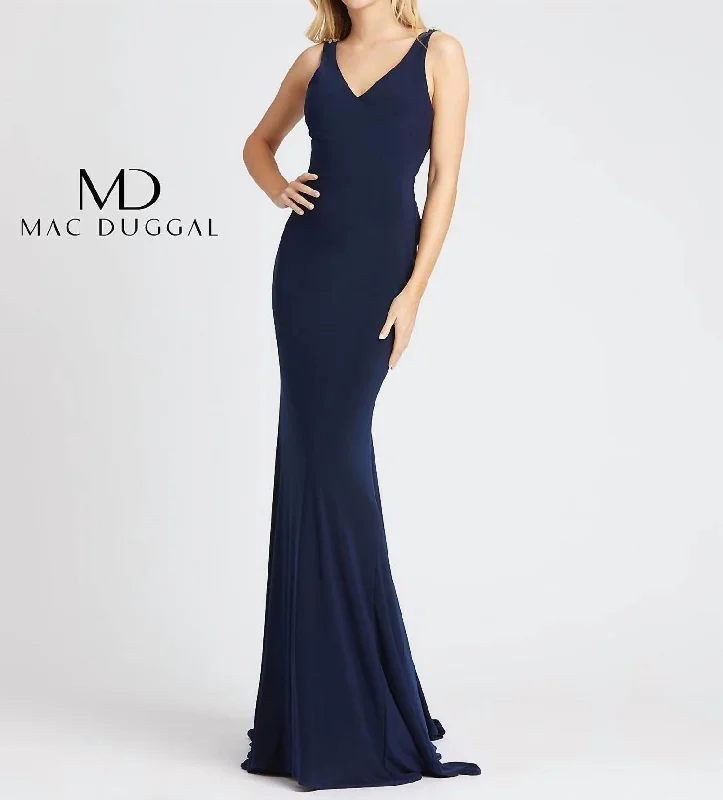 2050 In Midnight Satin unclassified dresses