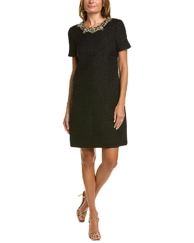 Carolina Herrera Tweed Shift Dress Summer unclassified dresses