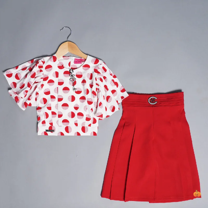Polka Dots Western Dresses For Kids & Girls Cotton unclassified dresses