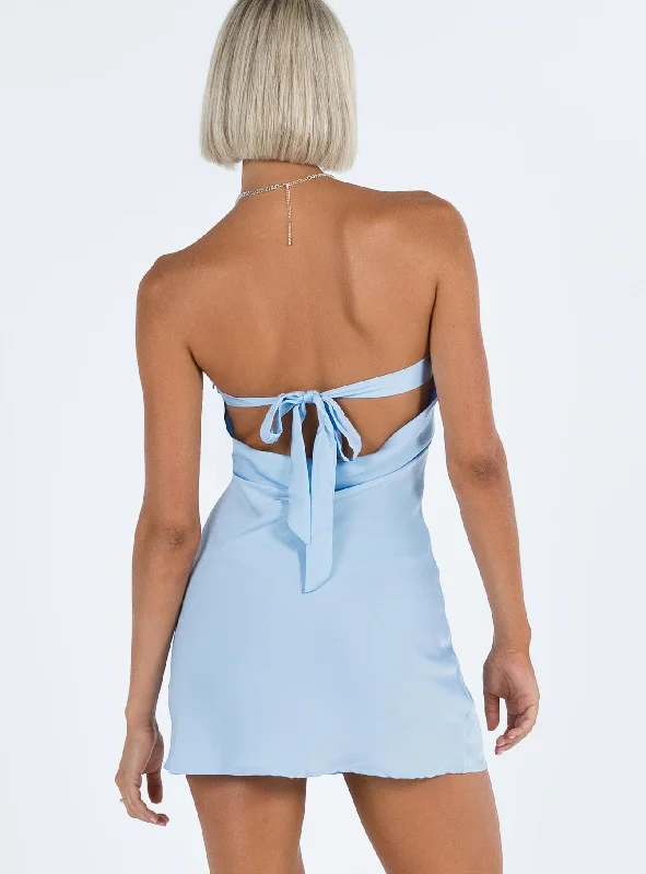 Jasmyn Mini Dress Blue