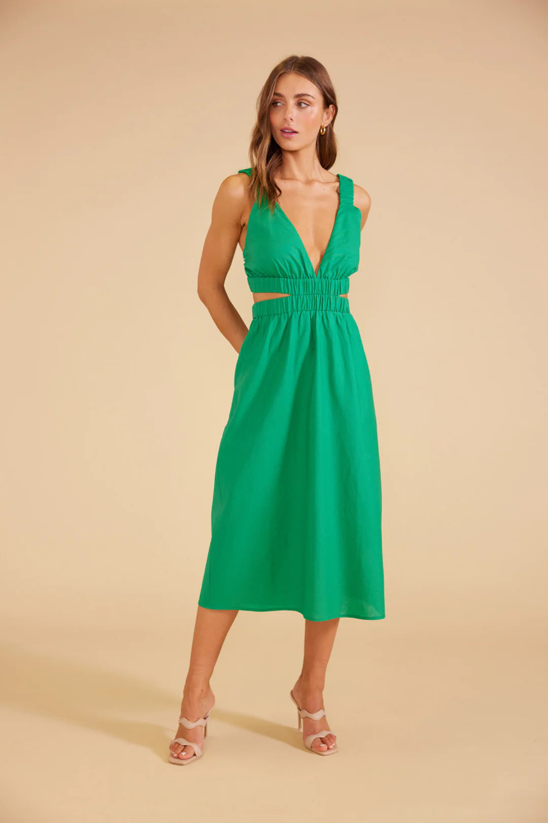 MINK PINK- VIRGO MIDI DRESS Festival midi dresses
